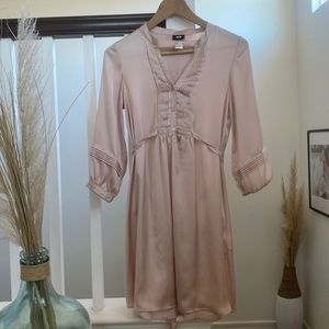 H&M dress light pink size 2